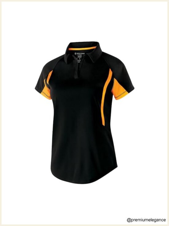 Tops - Women's Performance Polo Shirt with Snag Resistant Technology, Moisture